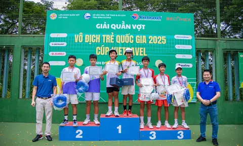Giải Quần vợt vô địch trẻ Quốc gia - Cúp Vietravel 2025: Khép lại mùa giải trẻ rực rỡ, bùng nổ cảm xúc trên sân đấu