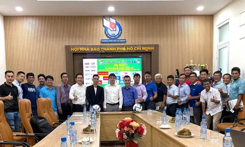 Báo chí TP.HCM rộn ràng ngày hội bóng đá kỷ niệm 100 năm Ngày Báo chí Cách mạng Việt Nam