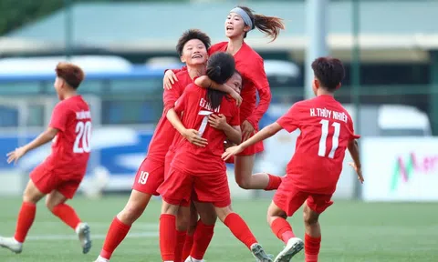 Hà Nội vô địch lượt đi Giải Bóng đá nữ U16 quốc gia 2025