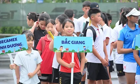 Bắc Ninh sôi động ngày hội quần vợt trẻ quốc gia - Cúp Vietravel 2025