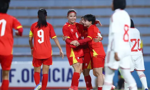 Thắng đậm UAE, đội tuyển bóng đá nữ Việt Nam tiến gần Vòng chung kết ASIAN Cup 2026