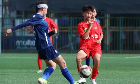 Hà Nội giành 3 điểm quan trọng, rộng cửa bảo vệ ngôi vô địch U16 nữ Quốc gia 2025