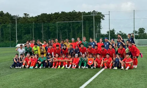 U20 nữ Việt Nam giành chiến thắng đầu tiên trong chuyến tập huấn tại Nhật Bản
