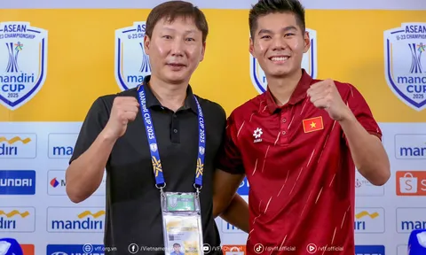 Huấn luyện viên Kim Sang-sik thận trọng trước sức mạnh của U23 Indonesia