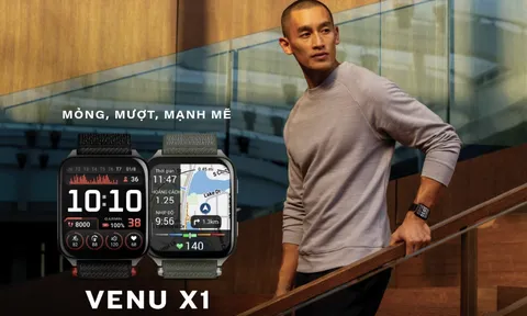 Garmin Venu X1 chính thức ra mắt tại Việt Nam: Đồng hồ thông minh siêu mỏng, màn hình lớn 2 inch định hình xu thế mới