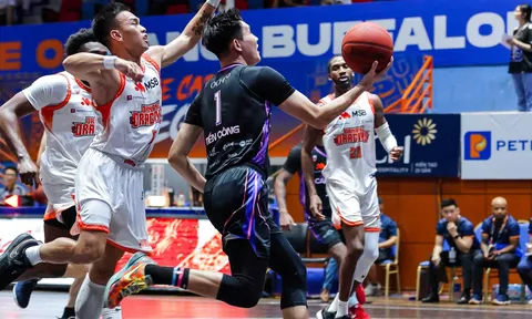 VBA 2025: Hanoi Buffaloes nối dài mạch thắng lên con số 10, khẳng định vị thế số 1