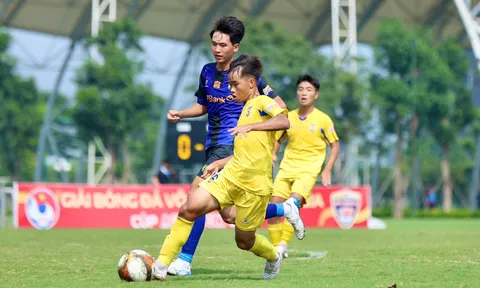 Xác định 4 đội bóng vào bán kết Giải vô địch U15 Quốc gia 2025