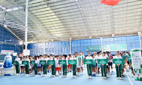 Tưng bừng khai mạc Giải Quần vợt vô địch Đồng đội trẻ Quốc gia 2025
