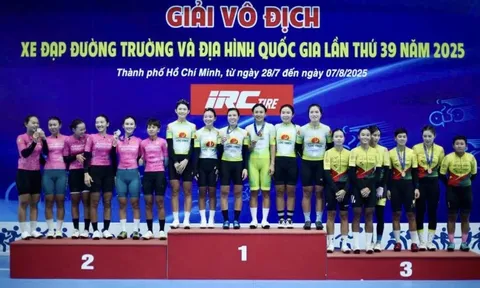 Đội nữ An Giang lập kỳ tích tuyệt đối tại Giải Xe đạp đường trường toàn quốc 2025