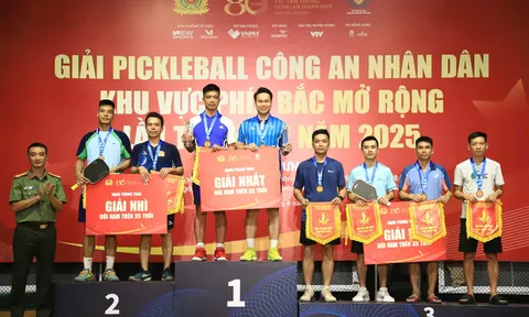 Giải Pickleball CAND 2025 thi đấu trở lại: Nhiều chung kết gay cấn, kỳ vọng bùng nổ ở ngày tranh tài cuối