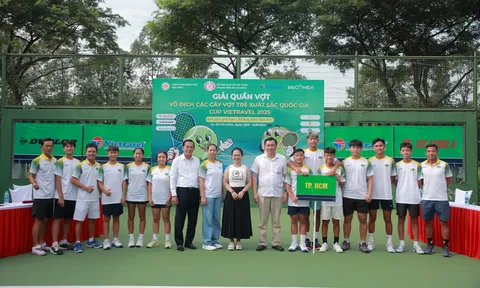 Thành phố Hồ Chí Minh khai mạc Giải Quần vợt vô địch Các cây vợt trẻ xuất sắc Quốc gia - Cúp Vietravel 2025