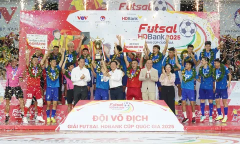 Thái Sơn Bắc bảo vệ thành công ngôi vô địch Giải Futsal HDBank Cúp quốc gia 2025