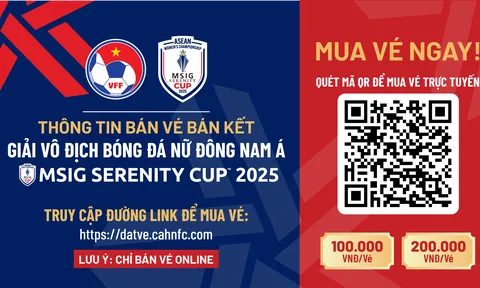 Xuất hiện vé không hợp lệ tại sân Lạch Tray, Ban Tổ chức Giải Bóng đá nữ Đông Nam Á 2025 cảnh báo người hâm mộ