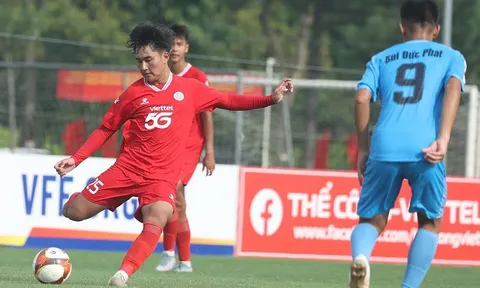 Vòng loại Giải Bóng đá vô địch U17 quốc gia 2025: Thể Công Viettel và TP.HCM dẫn đầu bảng đấu