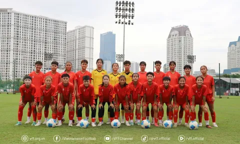 Đội tuyển bóng đá U16 nữ Việt Nam sẵn sàng cho đấu trường Đông Nam Á