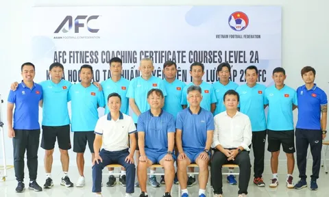 Hai khóa học Huấn luyện viên thể lực AFC diễn ra tại Bà Rịa trong tháng 8/2025