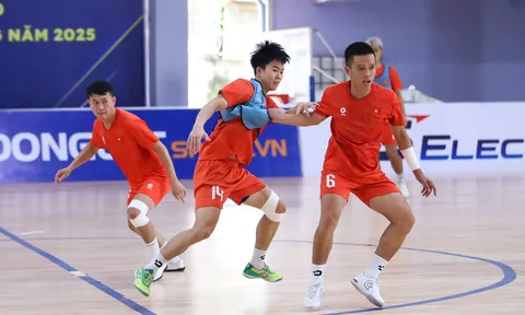 Huấn luyện viên Diego Raul Giustozzi đặt niềm tin vào sức cạnh tranh của đội tuyển futsal Việt Nam tại vòng loại châu Á 2026