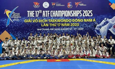 Taekwondo Việt Nam tạm dẫn đầu Bảng tổng sắp tại Giải vô địch trẻ và vô địch Đông Nam Á 2025