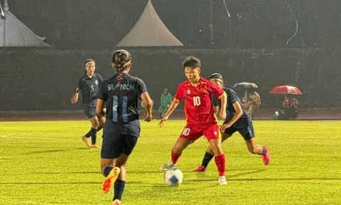 Đội tuyển U16 nữ Việt Nam khởi đầu ấn tượng tại Giải Bóng đá U16 nữ vô địch Đông Nam Á 2025
