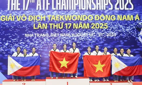 Taekwondo Việt Nam thống trị Giải vô địch và trẻ Taekwondo Đông Nam Á 2025