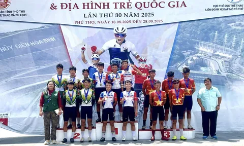 Giải Xe đạp đường trường toàn quốc 2025 khép lại, Vĩnh Long vô địch toàn đoàn với thành tích ấn tượng
