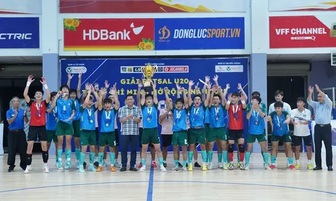 Ngược dòng kịch tính, U20 Thái Sơn Nam TP.HCM vô địch Giải futsal U20 TP.HCM mở rộng 2025