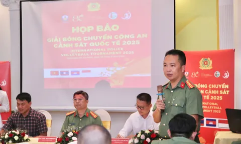 Giải Bóng chuyền Công an, Cảnh sát quốc tế 2025 tại TP.HCM: Sự kiện thể thao ý nghĩa chào mừng các ngày lễ lớn của Việt Nam