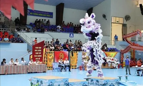 Khai mạc Giải vô địch các câu lạc bộ Lân Sư Rồng toàn quốc 2025
