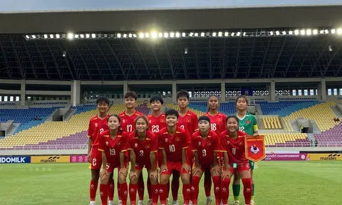 U16 nữ Việt Nam giành huy chương đồng đầy kịch tính tại Giải U16 nữ Đông Nam Á 2025