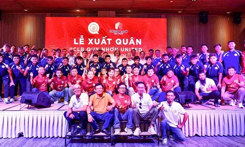 Quy Nhơn United hướng đến mục tiêu thăng hạng mùa 2025-2026
