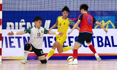 Xác định 4 đội vào bán kết Giải Futsal vô địch U20 quốc gia 2025