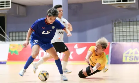 Xác định 4 đội bóng vào bán kết Giải Futsal vô địch U20 quốc gia 2025