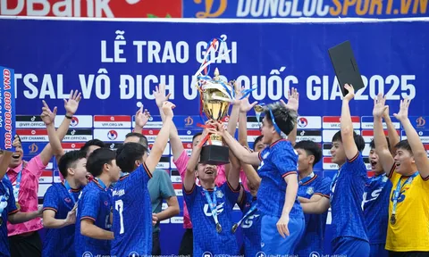 U20 Thái Sơn Bắc bảo vệ thành công ngôi vương Futsal quốc gia