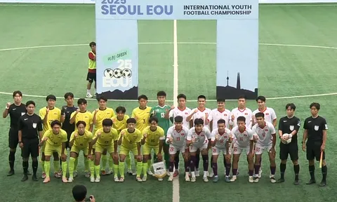 U18 Việt Nam thiếu may mắn trước Đại học Kanto tại Seoul Eou Cup 2025