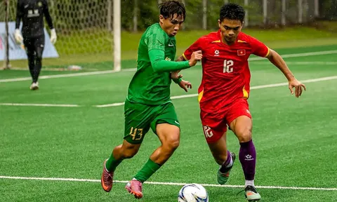Giải Bóng đá giao hữu Seoul Eou Cup 2025: U18 Việt Nam thắng đậm U18 Zhejiang
