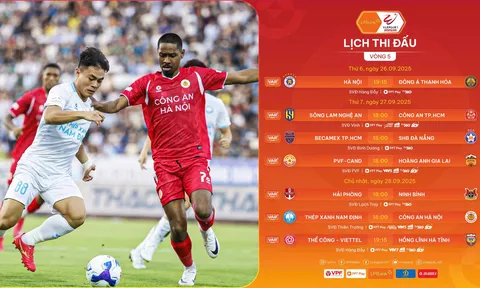 Trước vòng 5 V.League 2025-2026: Ninh Bình FC và làn gió mới của giải đấu