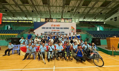 Câu lạc bộ Thể thao Người khuyết tật Đại Dương chính thức ra mắt tại thành phố Hồ Chí Minh