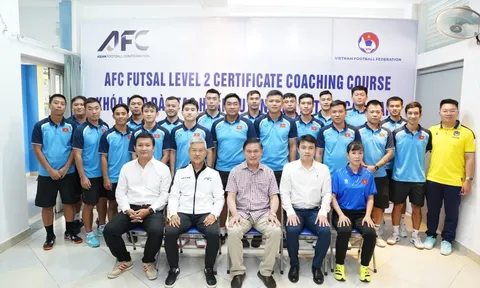 Bế giảng khóa đào tạo Huấn luyện viên Futsal Cấp 2 AFC năm 2025