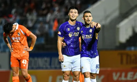 Hà Nội FC lên vị trí thứ 6 V.League 2025-2026