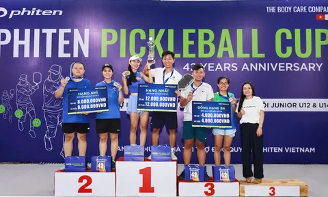 Mãn nhãn những trận so tài đỉnh cao tại Giải Phiten Pickleball Cup 2025
