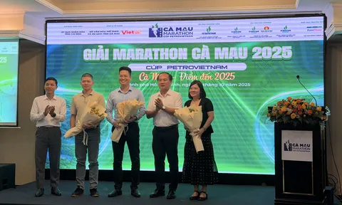 Hơn 6.000 vận động viên tham gia Giải Marathon Cà Mau 2025