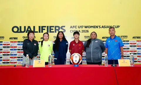 Các đội tự tin tranh ngôi đầu bảng D Vòng loại Giải Bóng đá U17 nữ vô địch châu Á 2026
