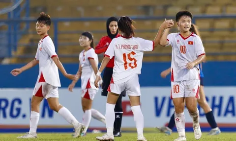 Vòng loại Giải Bóng đá vô địch U17 nữ châu Á 2026: U17 nữ Việt Nam khởi đầu ấn tượng