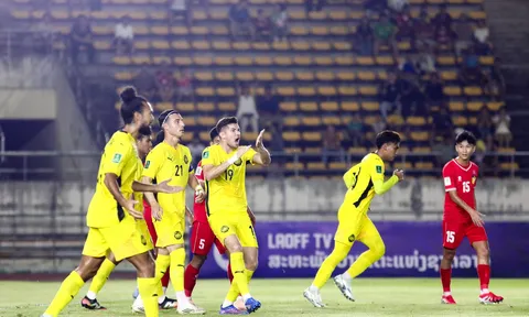 Malaysia thắng đậm Lào, củng cố ngôi đầu bảng F Vòng loại ASIAN Cup 2027