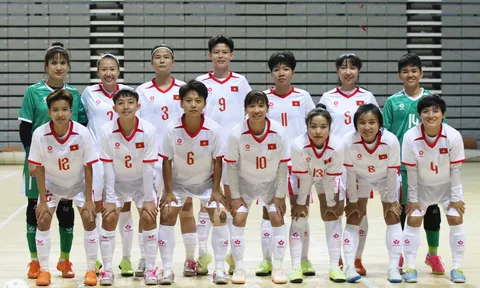 Futsal nữ Việt Nam hướng tới mục tiêu “săn vàng” SEA Games 33