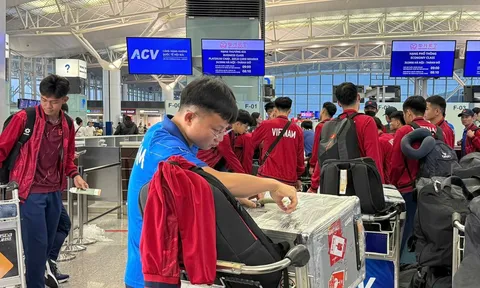 Đội tuyển U22 Việt Nam lên đường sang Trung Quốc dự Panda Cup 2025