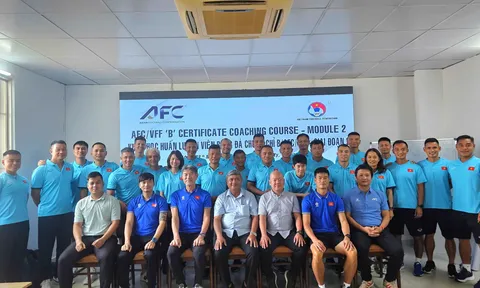 Khai giảng giai đoạn 2 khóa học Huấn luyện viên chứng chỉ ‘B’ AFC/VFF