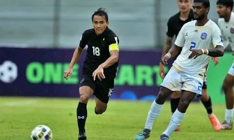Thái Lan thắng đậm Sri Lanka, sáng cửa giành vé dự ASIAN Cup 2027