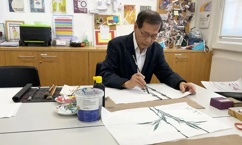 “Thiền trong cuộc sống” - Triển lãm cá nhân thứ ba của hoạ sĩ Trần Kim Hòa tại Việt Nam 