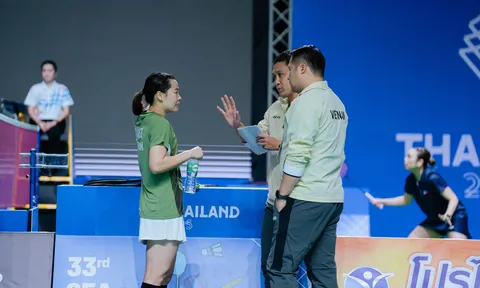 Nguyễn Thùy Linh bức xúc với trọng tài SEA Games 33